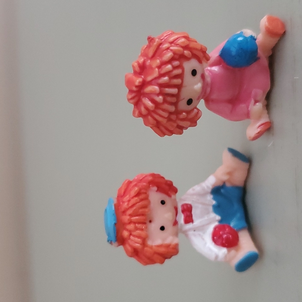 Vintage Miniature Raggedy Ann and Andy